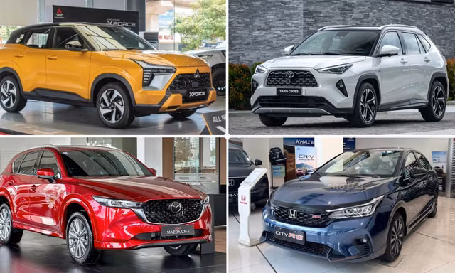 Màn đổi ngôi ở top 10 ô tô xăng, dầu bán chạy nhất tháng 7