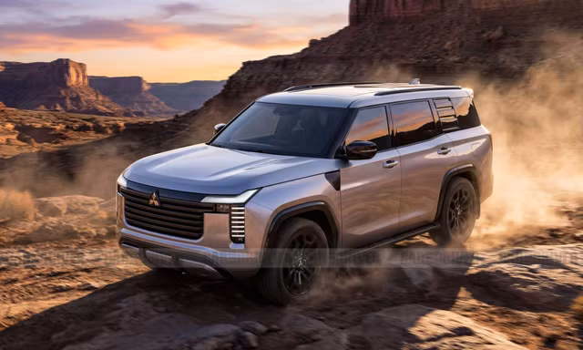 Mitsubishi Pajero thế hệ mới được dự đoán sẽ ra mắt vào năm 2028. Ảnh: Avarvarii