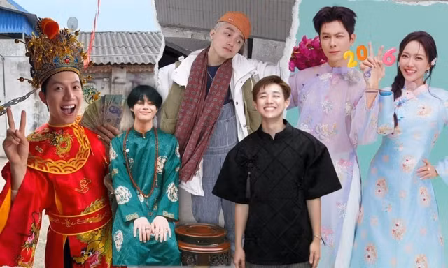 Sơn Tùng M-TP khác lạ, Anh Tú Atus mặc đẹp nhất dàn sao nam đón Tết Bính Ngọ