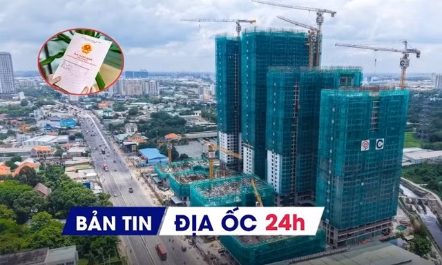Địa ốc 24H: Giá nhà tại TPHCM vượt 30 lần thu nhập; mỗi thửa đất sẽ có 'căn cước' từ 1/9