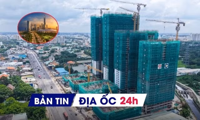 Địa ốc 24H: TPHCM sắp đấu giá khu đất khởi điểm 2.700 tỷ đồng; tỉnh giáp Hà Nội quy hoạch KCN, đô thị 1.000 ha