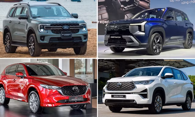Top ô tô xăng, dầu bán chạy nửa đầu 2026: Xe Nhật áp đảo