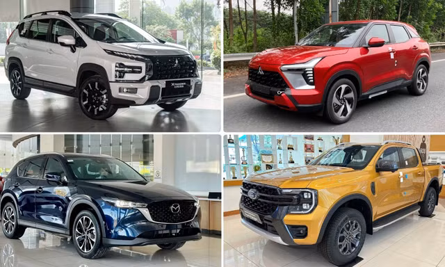 Loạt ô tô xăng, dầu bán chạy nhất tháng 11 tại Việt Nam