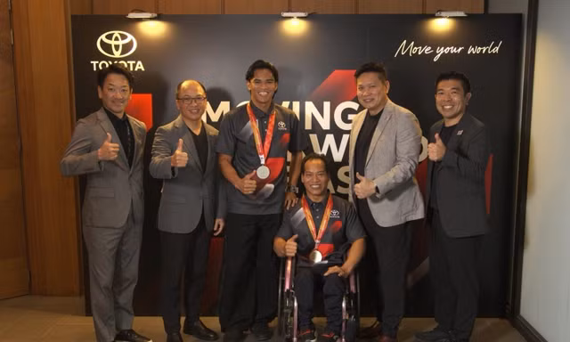 Toyota tôn vinh đội VĐV châu Á, lực sĩ Việt Nam giành huy chương