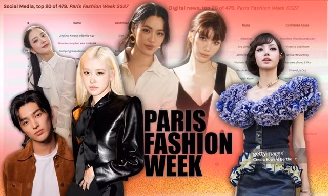 Paris Fashion Week Xuân Hè 2027: LingOrm áp đảo, BLACKPINK có thực sự "lép vế"?