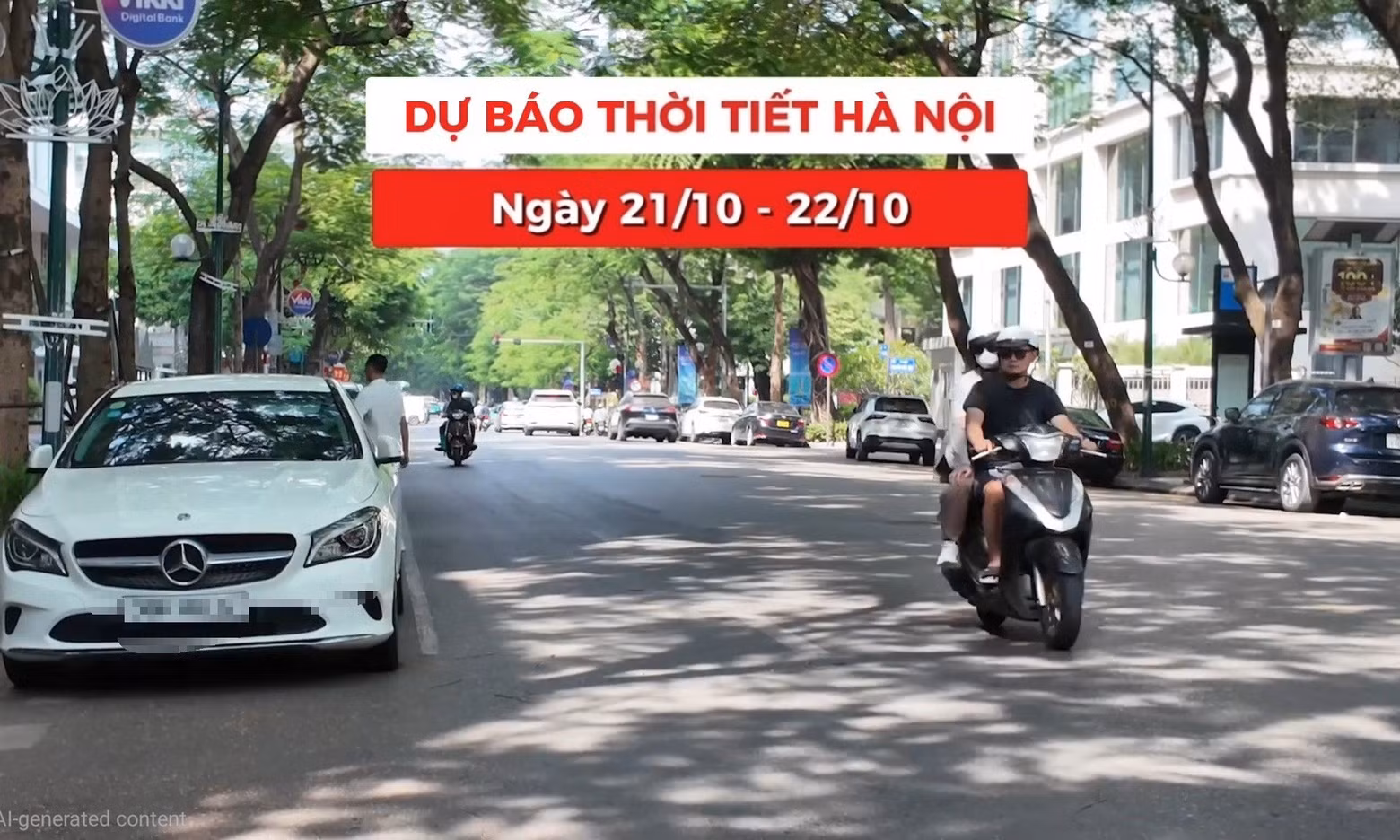 Bản tin Thời tiết Hà Nội (21 - 22/10): Khí lạnh yếu gây mưa rải rác nền nhiệt ít biến động