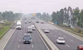 Cấm xe tải chạy làn 1 cao tốc Hà Nội - Hải Phòng, Pháp Vân - Cầu Giẽ