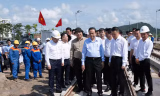 Chủ tịch Quốc hội Trần Thanh Mẫn kiểm tra tiến độ các dự án phục vụ APEC 2027