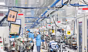 Nhà máy MCC Việt Nam tại Bắc Ninh – một trong những dự án FDI bán dẫn đang tiếp tục mở rộng quy mô sản xuất Ảnh: Dương Hưng
