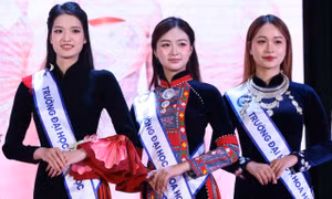 Hoa hậu Việt Nam 2026 có sự tham gia của nhiều thí sinh người dân tộc thiểu số tạo ra sự đa dạng trong bản sắc văn hóa Ảnh: Trọng Tài 