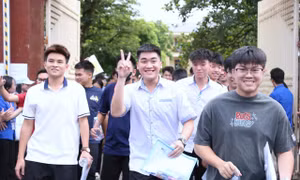 Thí sinh thi tốt nghiệp THPT năm 2026. Ảnh: THU HIỀN
