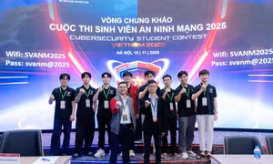 Sinh viên tham gia các cuộc thi tìm hiểu về an ninh mạng cũng là một cơ hội trang bị thêm kĩ năng. Ảnh: Hiệp hội An ninh mạng quốc gia