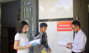 Xã đảo Nhơn Châu, tỉnh Gia Lai. Ảnh: Trương Định