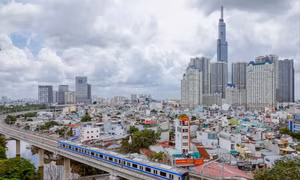 TPHCM phát triển các dự án hạ tầng giao thông (trong ảnh là tuyến Metro Bến Thành - Suối Tiên) ảnh: Duy Anh 