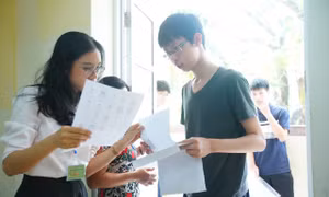 Thí sinh dự thi tốt nghiệp THPT 2026Ảnh: DUY PHẠM 