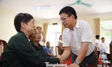 Ấm áp buổi giao lưu, tặng quà tri ân các thương, bệnh binh