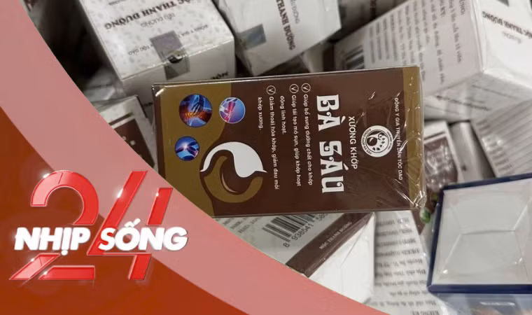 NHỊP SỐNG 24: Công bố hình ảnh sản phẩm xương khớp bị thổi giá gấp 8 lần, khởi tố 21 người
