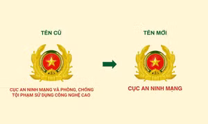 Cục An ninh mạng và phòng, chống tội phạm sử dụng công nghệ cao có tên mới