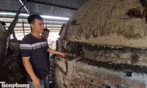 Thử nghiệm phương pháp xử lý bụi, khí thải tại các cơ sở đốt than củi ở Lào Cai