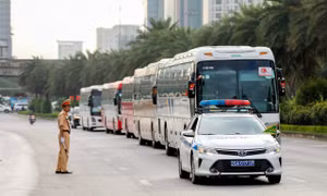 Công an Hà Nội bảo đảm trật tự, an toàn giao thông phục vụ Đại hội Đoàn TNCS Hồ Chí Minh lần thứ XIII