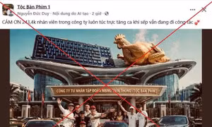 Một quản trị viên bị phạt vì đăng tin về 'giang hồ mạng Trường con'