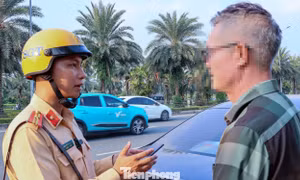 Cục Cảnh sát Giao thông cảnh báo về xe tập lái 