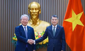 Thủ tướng Lê Minh Hưng tiếp Chủ tịch Cơ quan Hợp tác quốc tế Nhật Bản