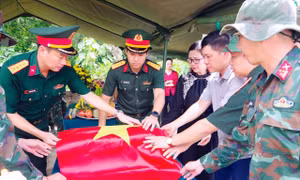 Lào Cai cất bốc được nhiều mộ liệt sĩ để xác định danh tính, bàn giao cho gia đình, dòng họ