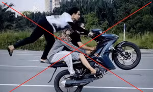 Người dân có thể phản ánh đua xe đến số điện thoại của Cục trưởng Cục CSGT