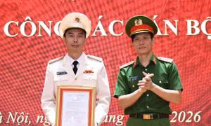 Đại tá Trương Văn Hồng được bổ nhiệm Phó Cục trưởng Cục Cảnh sát điều tra tội phạm về ma túy