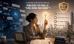 Quản trị danh tiếng thời AI: Publicist liệu có phải là "chìa khóa vạn năng"?