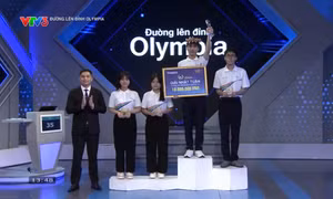 Nam sinh THPT chuyên Lê Khiết (Quảng Ngãi) giành vòng nguyệt quế Tuần Olympia 26