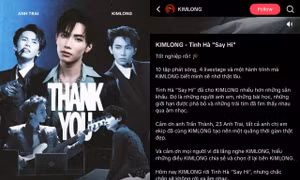 Ali Hoàng Dương, KIMLONG, IVAN nói gì sau khi dừng chân ở Tinh Hà “Say Hi”?