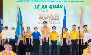 Trường ĐH Công nghệ Kỹ thuật TP.HCM ra quân Chiến dịch Xuân tình nguyện 2026