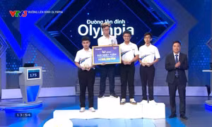 Nam sinh trường THPT Võ Minh Đức giành chiến thắng cuộc thi Tuần Olympia 26