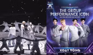 Tinh Hà “Say Hi”: Xoay Vòng bất ngờ thắng giải The Group Performance Icon