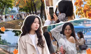 Đường Trường Sa ở TP.HCM đang “vào Thu” rất dịu, Gen Z "đổ bộ" check-in