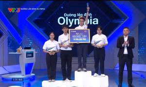 Nam sinh Hà Nội giành vòng nguyệt quế Tuần Olympia 26 với số điểm ấn tượng
