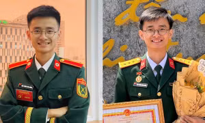 Thủ khoa Học viện Quân y được phong hàm Thượng úy, nhận công tác tại Bệnh viện 108
