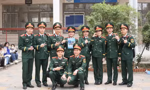 7 trường quân đội tuyển bổ sung năm 2026, nhận hồ sơ từ 21,8 điểm