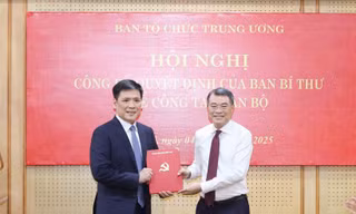 Ban Bí thư bổ nhiệm Phó trưởng Ban Tổ chức Trung ương