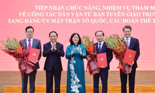 Trung ương đồng ý chủ trương đổi tên Đảng ủy MTTQ, các đoàn thể Trung ương