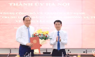 Thứ trưởng Bộ Nông nghiệp và Môi trường làm Trợ lý Bí thư Hà Nội Trần Đức Thắng