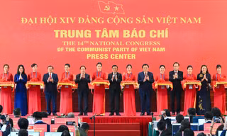 Khai trương Trung tâm Báo chí Đại hội XIV của Đảng