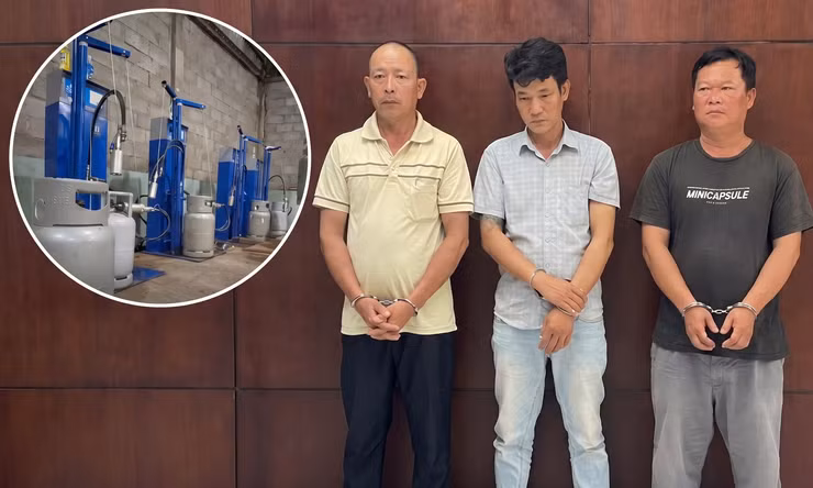 TIN NHANH: Thủ đoạn của đường dây buôn bán gas giả quy mô hàng chục tỷ đồng