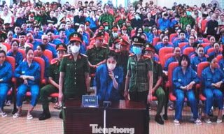 Bị cáo Nguyễn Đỗ Trúc Phương.