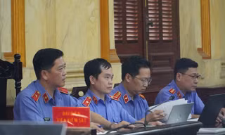 Đại diện Viện Kiểm sát tại phiên tòa.