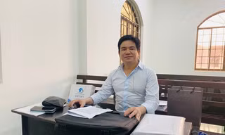 Bà Vũ Thụy Hồng Ngọc trong một lần dự tòa. Ảnh: Tân Châu