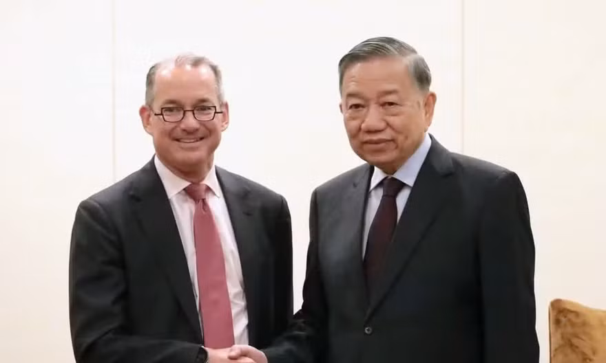 Tổng Bí thư, Chủ tịch nước tiếp đại diện JPMorgan Chase và Tập đoàn Visa