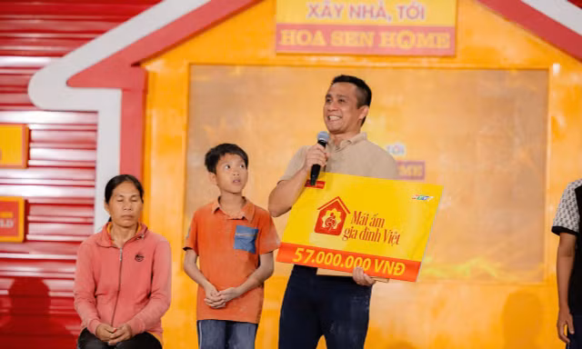 Phó Tổng Giám đốc Tập đoàn Hoa Sen Trần Đình Tài và hành trình lan tỏa điều tử tế cùng Mái ấm gia đình Việt